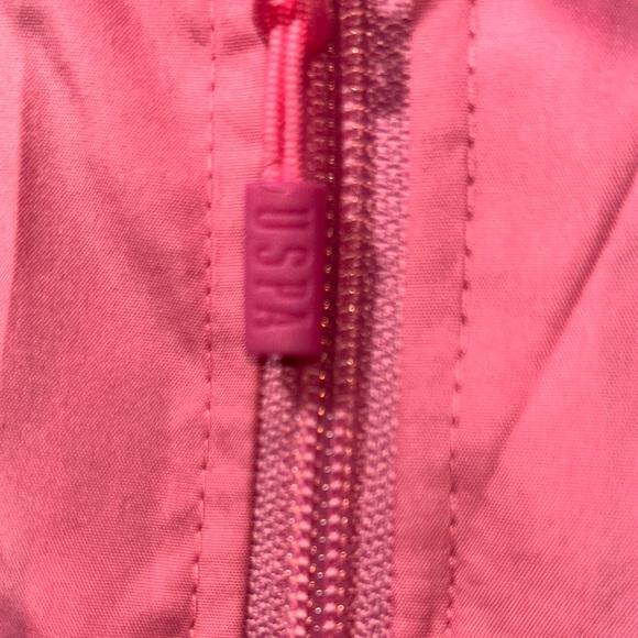 U.S. Polo Assn. Windbreaker Jacket with Hood - Picture 6 of 10